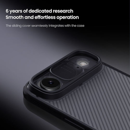 Nillkin Camshield Pro Задна корица Пластмаса / Силикон Прозрачен (iPhone Air)