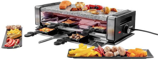 Unold Delice Basic Tischplatte Elektrogrill Raclette Glatte Platte 1200W mit einstellbarem Thermostat 38cmx19.5cmcm