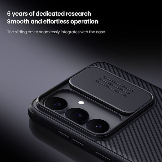 Nillkin Camshield Pro Back Cover Πλαστικό / Σιλικόνης Μαύρο (Galaxy S25 FE)