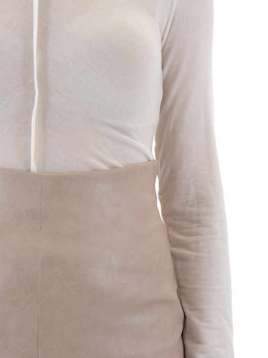Кожа Молив Midi Пола Beige (sand)