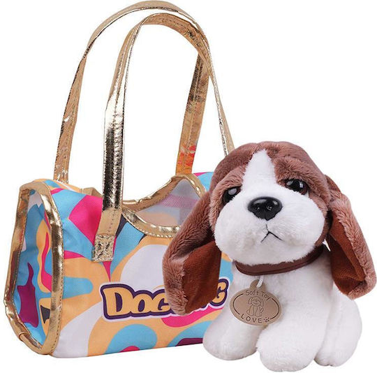 Luna Cățeluș de pluș 20 cm.