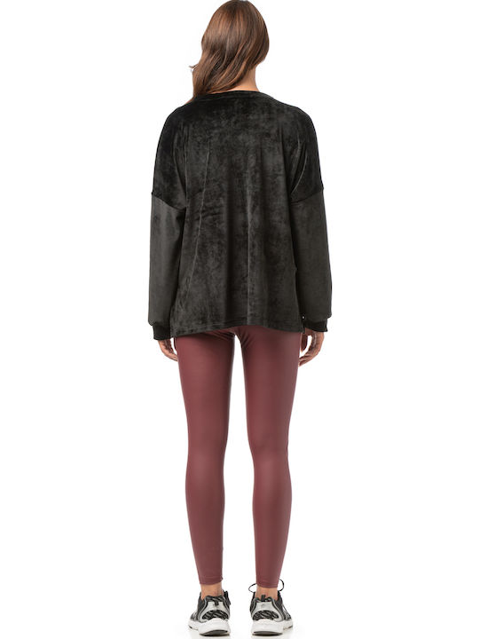 Täglich Frauen Lang Leggings Burgundy