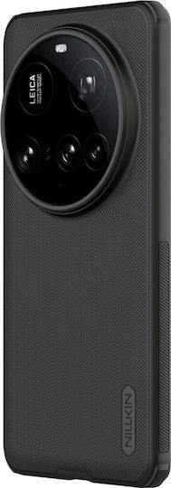 Nillkin Super Frosted Pro Задна корица Пластмаса / Силикон Черен (Xiaomi 15 Ultra)
