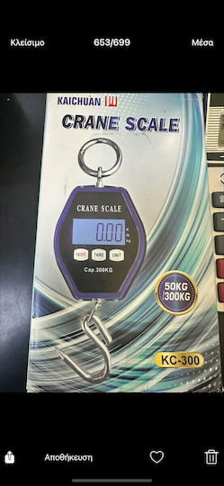 Electronic Professional Hanging Scale with Weighing Capacity of 300kg