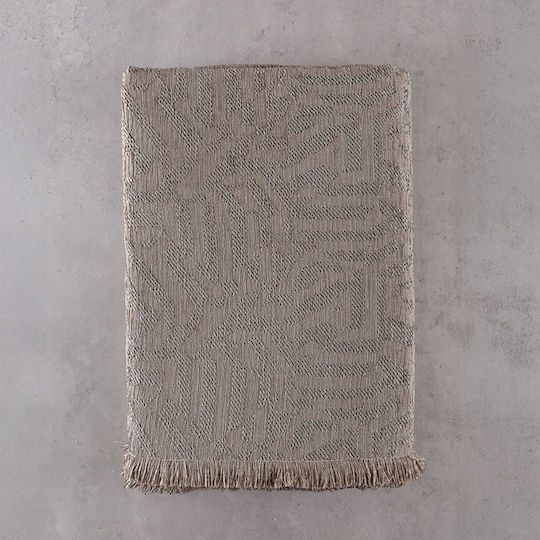 Rythmos Melie Ριχτάρι Πολυθρόνας Chenille 160x180εκ. Μπεζ