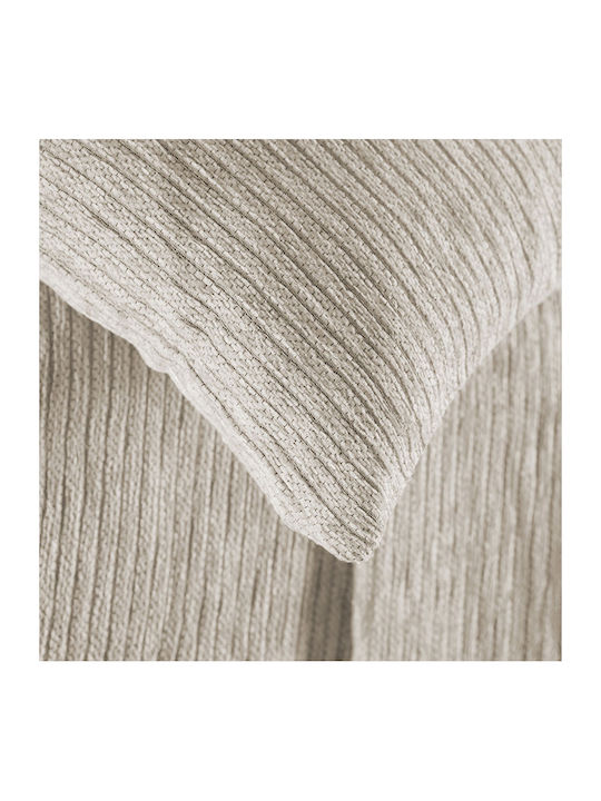 Rythmos Hansel Three-Seater Sofa Throw Chenille 180x280cm Light Beige 117-177-3022