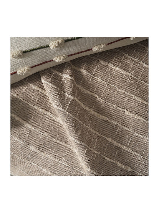 Gofis Home Beige Sofa Throw Jacquard 180x250cm