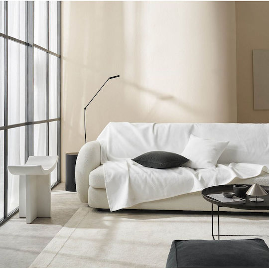 Gofis Home Nimbus Покривка За Фотьойл Жакард 180x180см Polar White 447/26