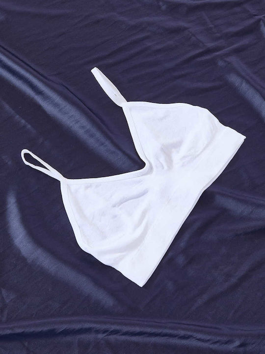 Celestino Sports Bra Solid White
