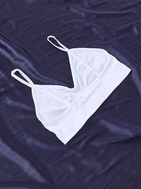 Celestino Sports Bra Solid White