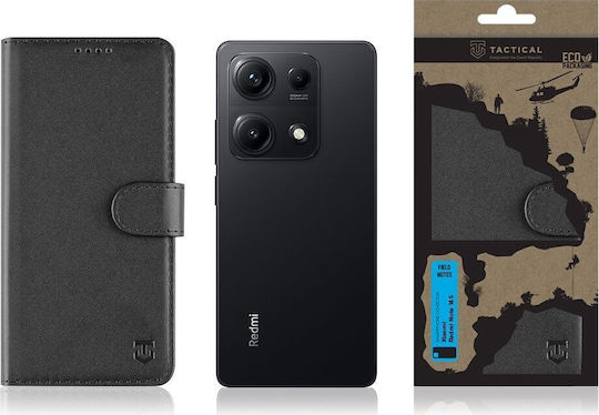 Tactical Field Notes Задна корица Кожа / Пластмаса Черен (Redmi Note 14S)