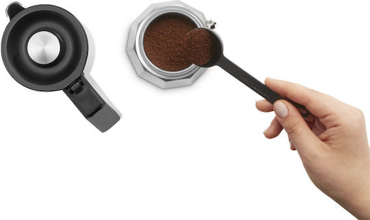 Greek & Espresso Device Okka Rich Moka Pot Ok0027 Chrome