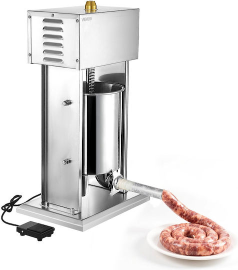 Vevor Sausage Filler Machine with Pedal 10lt 39.5x29.5x70cm