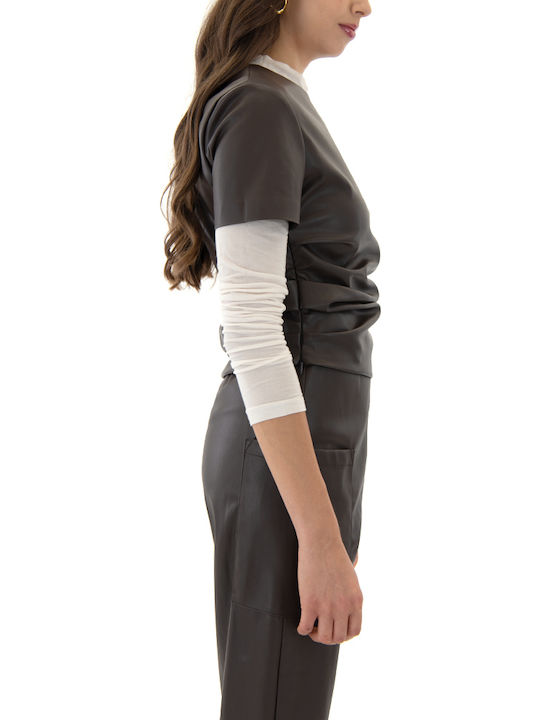 Women's T-shirt Brown