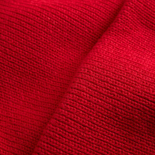 Beanie Männer Beanie Gestrickt in Rot Farbe