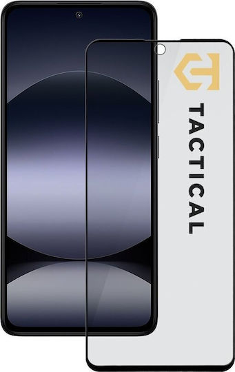 Tactical 5D Privacy Tempered Glass Black (Redmi Note 14 4GHonor X7)