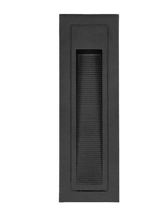 kelvo Stepart Wandmontiertes Außenbeleuchtung LED IP65 7W mit Warmweißem Licht 6.5x6.5x21cm