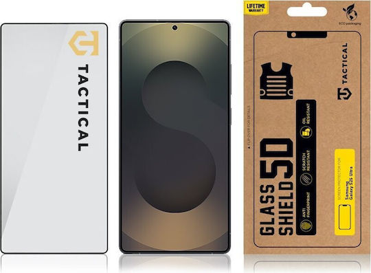 Tactical 5D Tempered Glass Black (Galaxy S25 Ultra)