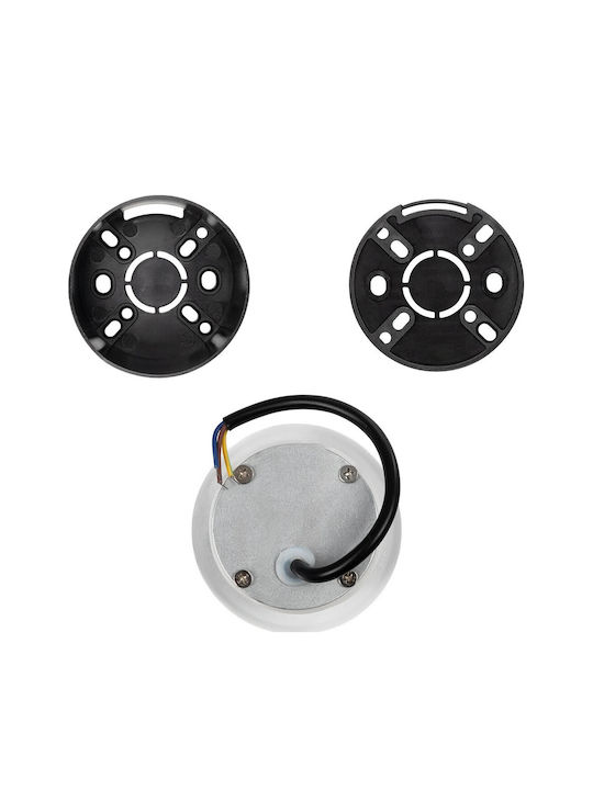 kelvo Stepart Wandmontiertes Außenbeleuchtung LED IP65 3W mit Warmweißem Licht 8.3x4.5x8.3cm
