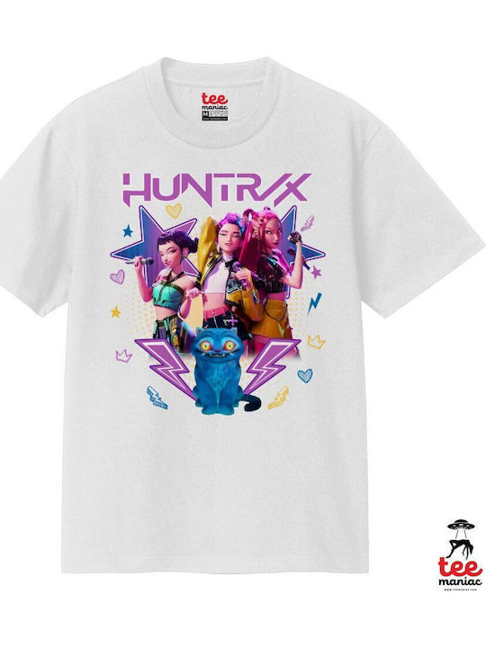 Huntrix K-pop Series Κλασικό T-shirt Διπλής Ραφής Χωρίς Πλευρικές Ραφές Λευκο 100% Βαμβάκι Vegan & Oeko-tex Πιστοποιημένο Huntrix K-pop Series Κλασικό T-shirt Διπλής Ραφής Χωρίς Πλευρικές Ραφές Λευκο 100% Βαμβάκι Vegan & Oeko-tex Πιστοποιημένο