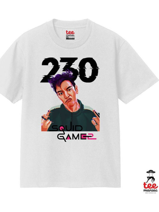 Squid Game 2 Thanos 230 Classic Double Stitch T-shirt Without Side Seams White 100% Cotton Vegan & Oeko-tex Certified Squid Game 2 Thanos 230 Classic Double Stitch T-shirt Without Side Seams White 100% Cotton Vegan & Oeko-tex Certified