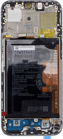 Honor Οθόνη με Μηχανισμό Αφής και Πλαίσιο για Honor 200 Lite (Μπλε)