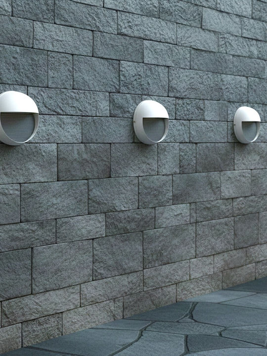 kelvo Stepart Wall-Mounted Outdoor Lighting LED IP65 3W with Warm White Light 16x8x16cm