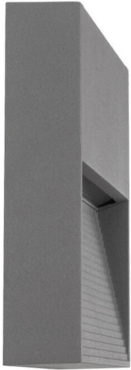 kelvo Stepart Wandmontiertes Außenbeleuchtung LED IP65 4W mit Warmweißem Licht 15x3.5x15cm