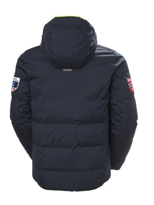 Helly Hansen 66043-603 Männer Jacke aus für Ski & Snowboard NAVY SEAHORSES