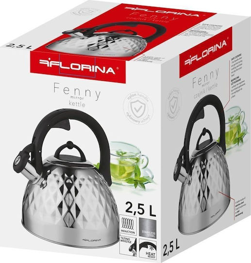 Florina Τσαγιέρα Ανοξείδωτη 2500ml