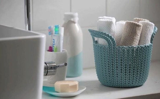Curver Storage Basket Plastic Light Blue 3lt 1pcs
