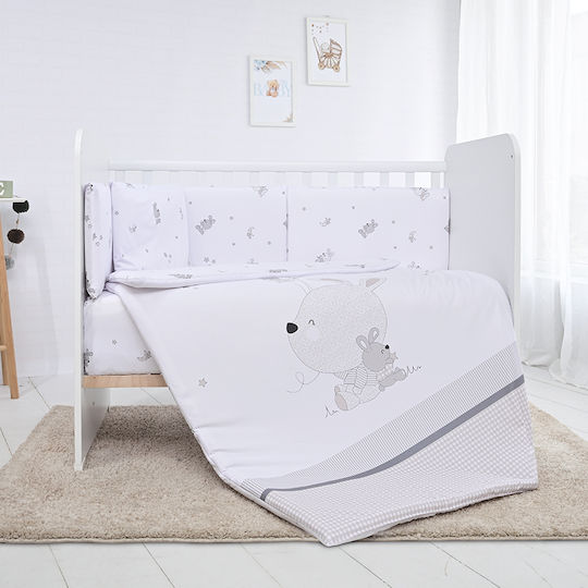 Lorelli Set Pentru Patut Little Grey 6buc piese