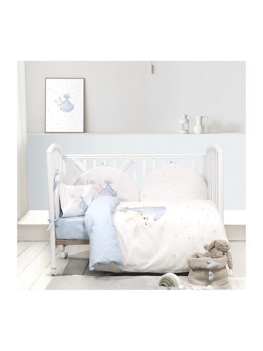 Nima Cotton Baby Quilt Little 100x140cm Multicolour