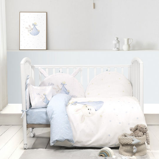 Nima Cotton Baby Quilt Little 100x140cm Multicolour