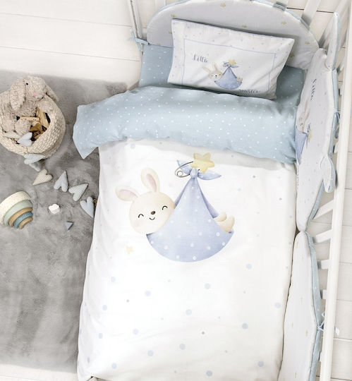 Nima Cotton Baby Quilt Little 100x140cm Multicolour