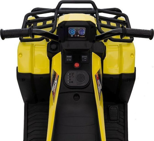 Kinder Roller Elektroantrieb Gelb