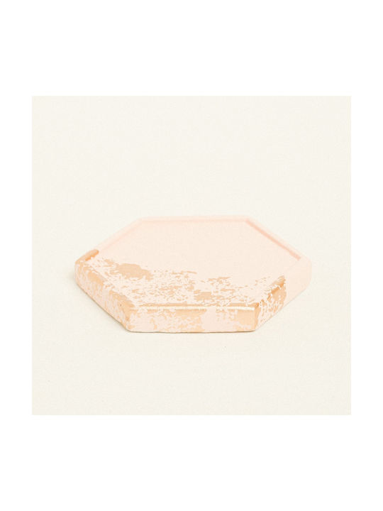 Beauty Home Coaster Ceramic Gold 9x10cm 1pcs Beauty Home Coaster Ceramic Gold 9x10cm 1pcs