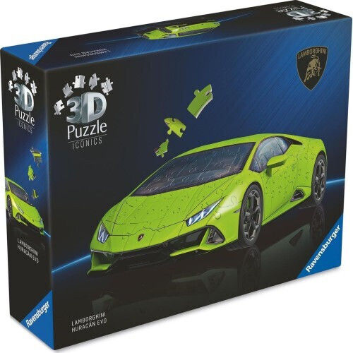 3D Iconics Lamborghini Huracan Puzzle 3D 108pcs