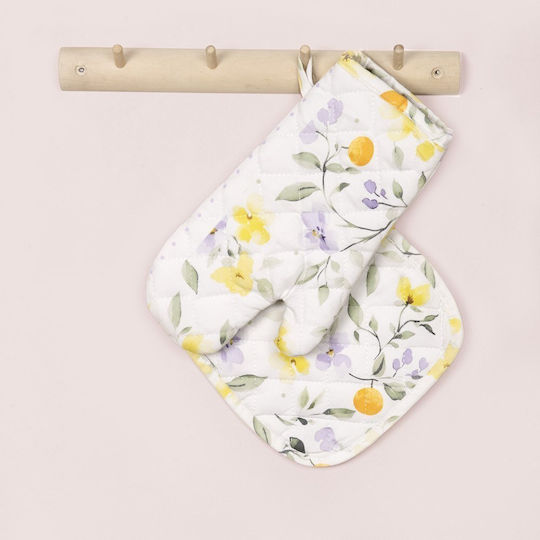 Nima Brunch Time Oven Mitt Fabric Multicolour 2pcs