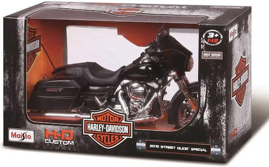 Maisto Harley-Davidson Street Glide Special Modeling Figure Car Black in Scale 1:12