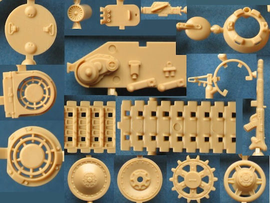 Revell PzKpfw V "Panther" Ausf.G Modeling Figure Tank 124 Pieces in Scale 1:72 12.2cm.
