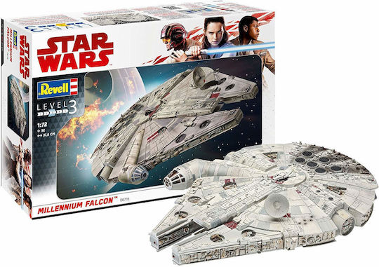 Revell Star Wars - Millennium Falcon Figurină de Modelism Avion 52 Piese la Scară 1:241