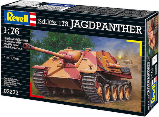 Revell Sd.Kfz.173 Jagdpanther Modeling Figure Tank 51 Pieces in Scale 1:76