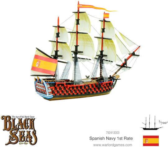 Warlord Games Φιγούρα Μοντελισμού Πλοίο