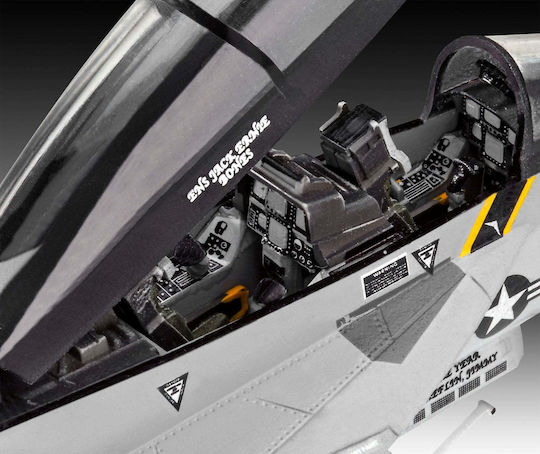 Revell Φιγούρα Μοντελισμού Αεροπλάνο F/A-18F Super Hornet 97 Κομματιών σε Κλίμακα 1:72 με Κόλλα και Χρώματα 25.3x18.7εκ.