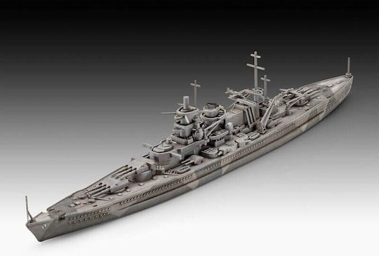 Revell Battleship Φιγούρα Μοντελισμού 48 Κομματιών σε Κλίμακα 1:1200 με Κόλλα και Χρώματα 18.8x3εκ.