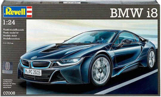 Revell BMW Bmw I8 Modeling Figure Car 7008 Pieces in Scale 1:24