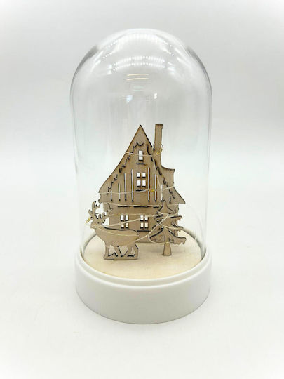 Коледна украса Буркан 11.5x11.5x19см 1бр