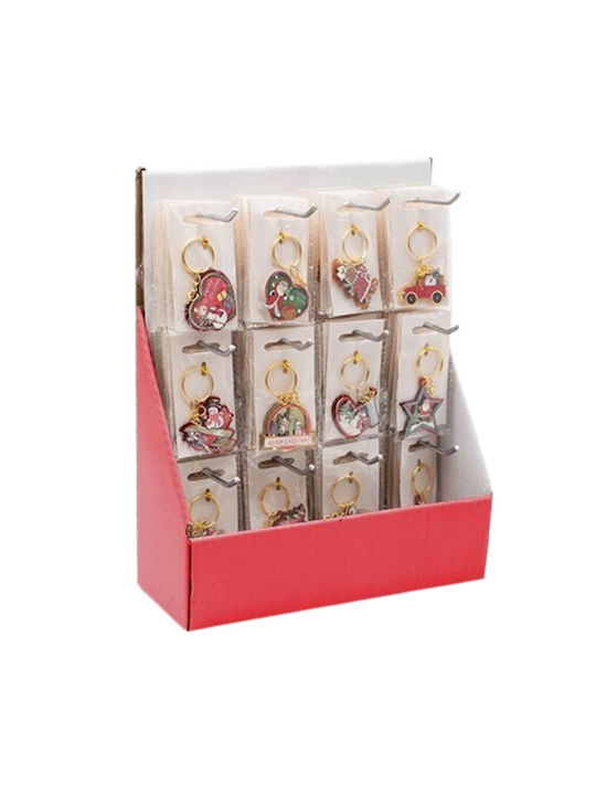 Eurolamp Set Christmas Keychain Plastic (Random Selection) 120pcs
