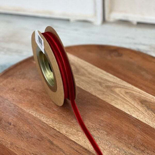 Kappa Decor Christmas Ribbon Red 1800x0.6cm 1pc